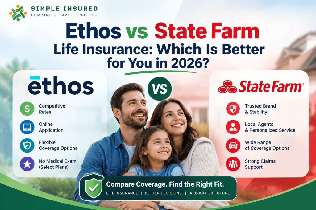 Ethos vs State Farm Life Insurance Which Is Better for You in 2026
